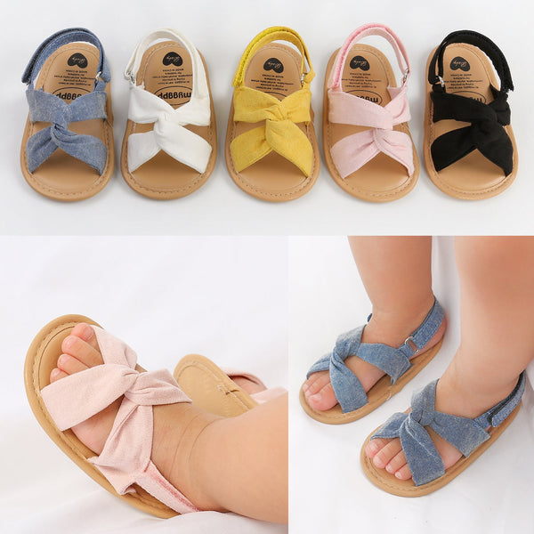 Baby Sandals Hollow Soft Cloth Bottom Princess Toddler Toddler Shoes-Diamond Deluxe Outlet