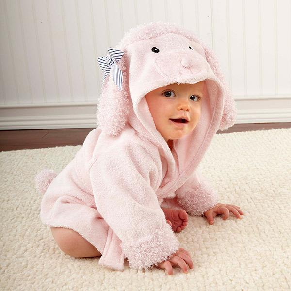 Cartoon Cute Animal Modeling Baby Bath Towels Baby Bathrobes Cotton Children's Bathrobes Baby Hooded-Diamond Deluxe Outlet