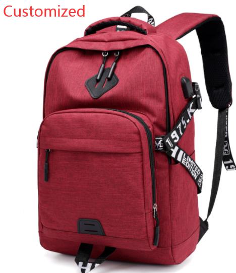 Laptop Backpack USB Charge Backpacks-Diamond Deluxe Outlet
