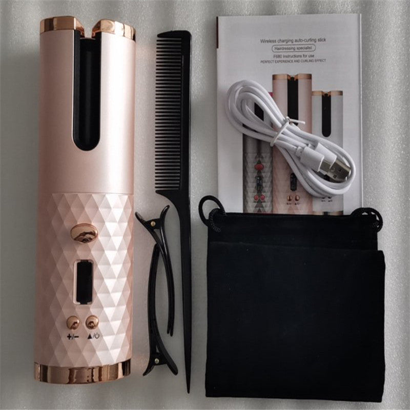 Multifunctional Automatic Wireless Curling Iron-Diamond Deluxe Outlet