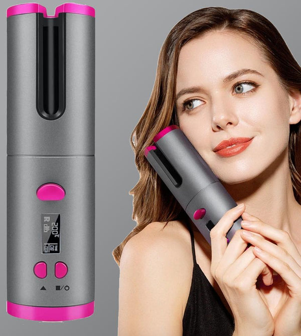 Multifunctional Automatic Wireless Curling Iron-Diamond Deluxe Outlet