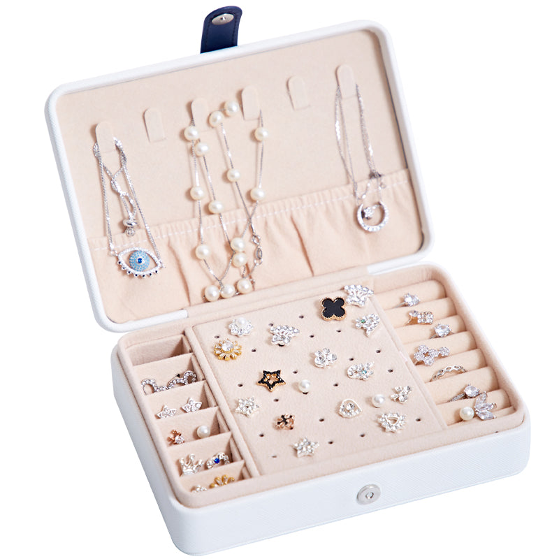 Multifunctional Jewelry Storage Box For Earrings, Earrings, Rings-Diamond Deluxe Outlet
