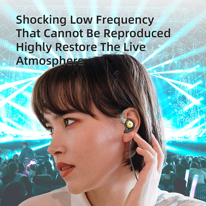 New KZ EDX Pro Earphones Bass Earbuds In Ear Monitor Headphones Sport Noise Cancelling HIFI Headset-Diamond Deluxe Outlet