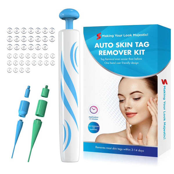 Skin Tag Removal Kit Home Use Mole Wart Remover Equipment Micro Skin Tag Treatment Tool Easy To Clean Skin Care Tool-Diamond Deluxe Outlet