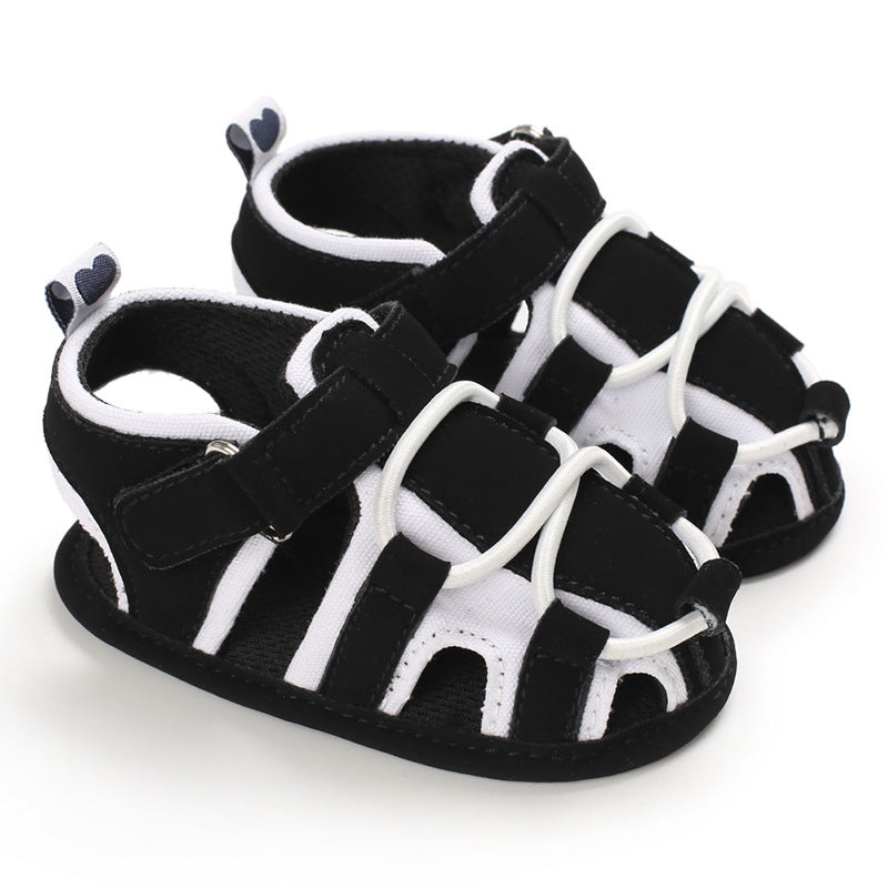 Toddler Shoes Summer Baotou Sandals Soft Sole Baby Shoes Baby Shoes-Diamond Deluxe Outlet